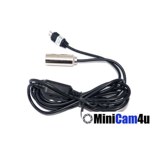 CS-1X15VML 5MP UVC Micro OTG USB Snake Camera with white dimmable 12 LEDs